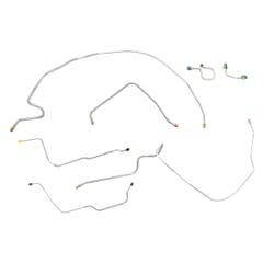 (1972) Brake Line Set - Front - 2wd Power Disc Brakes